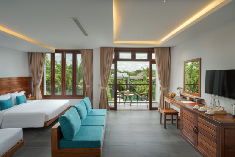 Luxury Triple -Modern Style
